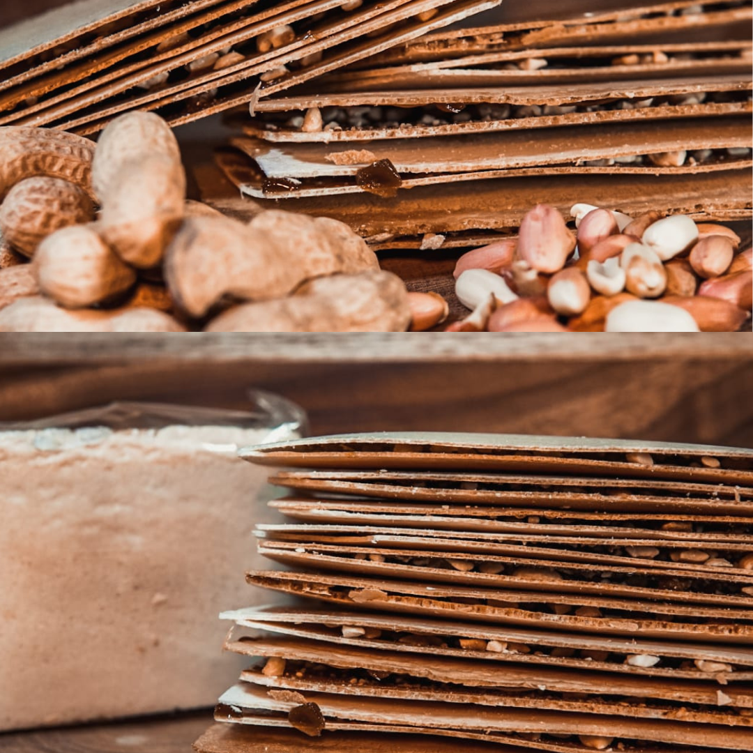 obleas sonorenses de piloncillo y cacahuate